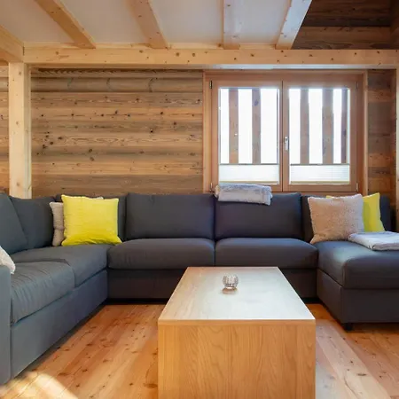 Stadel Alpenstern Mit Wellnessbereich Dağ evi Goms